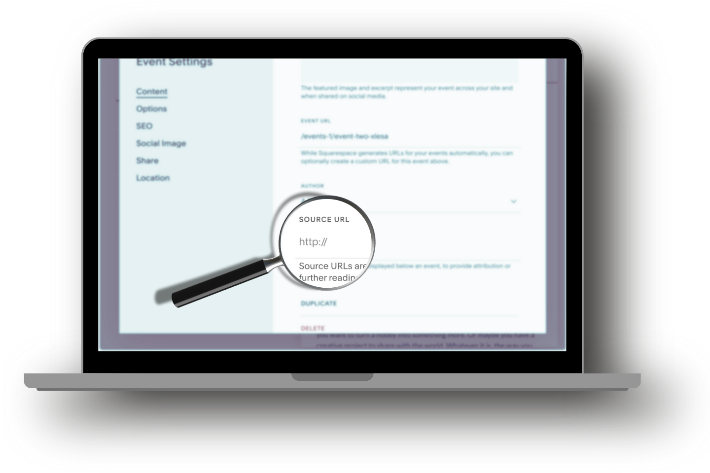 Squarespace Plugin: Source URL Helper